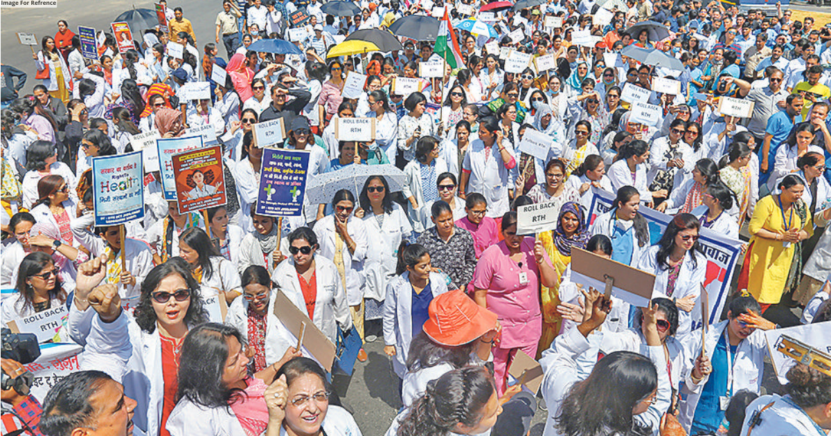 Women docs march against Right to Health Bill in Jaipur